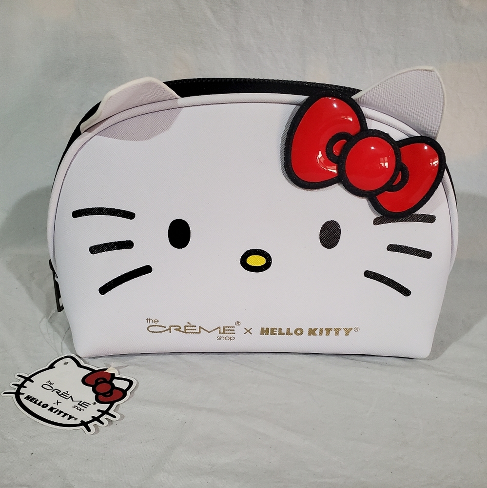 THE CREME SHOP X HELLO KITTY MAKEUP BAG NEW WITH TAGS COSMETIC POUCH